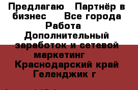 Предлагаю : Партнёр в бизнес   - Все города Работа » Дополнительный заработок и сетевой маркетинг   . Краснодарский край,Геленджик г.